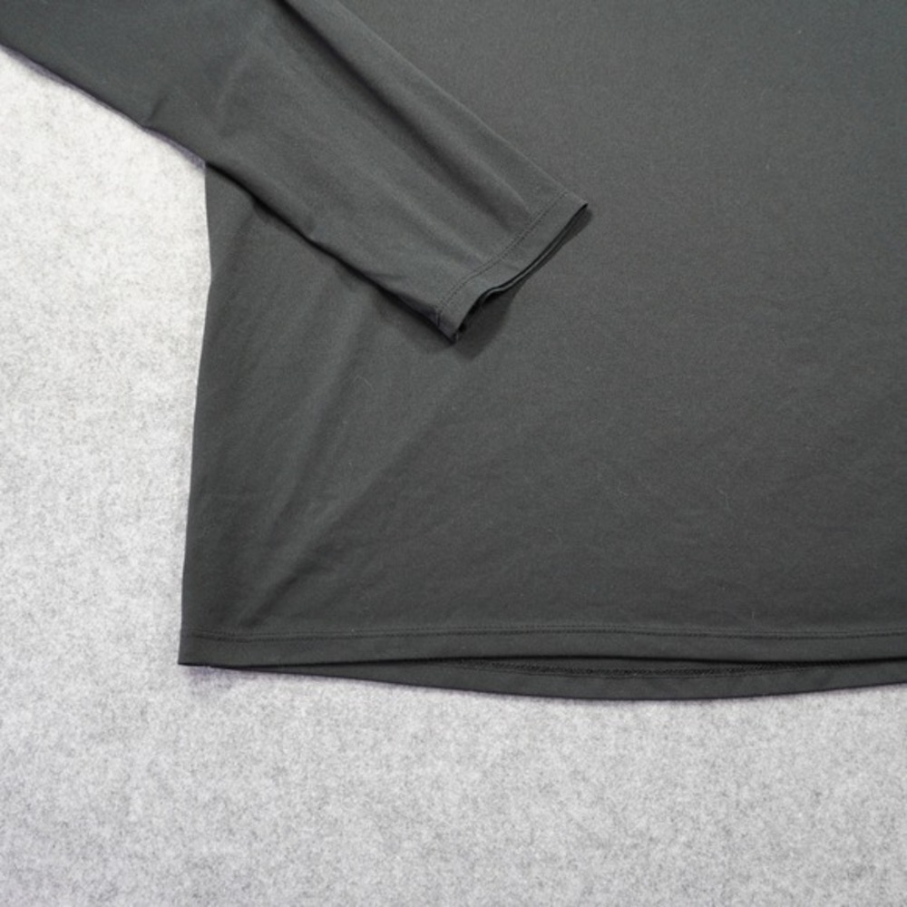 Under Armour Mens Tech 2.0 Quarter Zip Pullover Black 2XL Loose Fit Workout Top - Picture 3 of 6